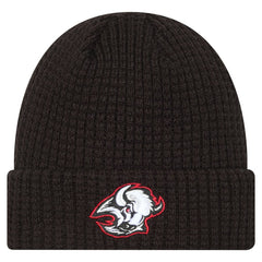 Buffalo Sabres New Era Waffle Cuffed Knit Hat - Black | US 203847667