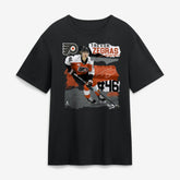 Trevor Zegras Philadelphia Flyers Fresh Ice T-Shirt - Black | US 203847709