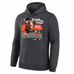 Matvei Michkov Philadelphia Flyers Fresh Ice Hoodie - Charcoal | US 203847716