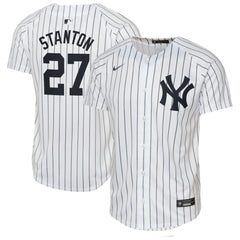 Giancarlo Stanton New York Yankees Nike Youth Home Limited Player Jersey - White Jerseys