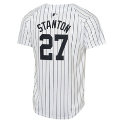 Giancarlo Stanton New York Yankees Nike Youth Home Limited Player Jersey - White Jerseys