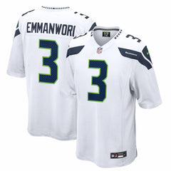 Nick Emmanwori Seattle Seahawks Game Jersey - White Jerseys