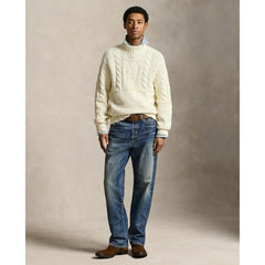 Yankees Polo Ralph Lauren Sweater - Cream
