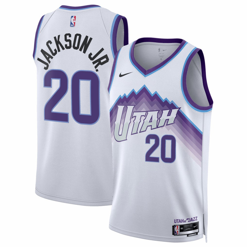 Jaren Jackson Jr. Utah Jazz Unisex Swingman Jersey Association Edition White - Nike