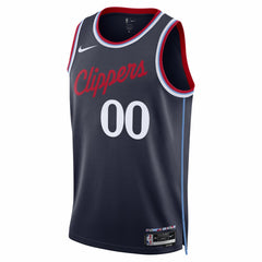 LA Clippers Unisex Swingman Custom Jersey Icon Edition Navy - Nike