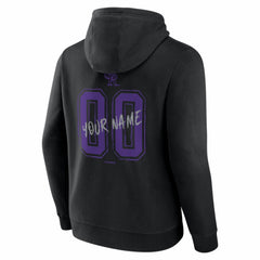 Colorado Rockies Hustle Personalized Name & Number Hoodie - Black Hoodies