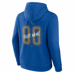 Kansas City Royals Hustle Personalized Name & Number Hoodie - Royal Hoodies