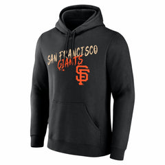 San Francisco Giants Hustle Personalized Name & Number Hoodie - Black Hoodies
