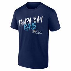 Tampa Bay Rays Hustle Personalized Name & Number T-Shirt - Navy T-shirts