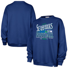 Seattle Seahawks '47 Women's Regional Oversized Sweatshirt - College Navy Sweatshirts