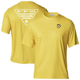 Pittsburgh Penguins Columbia PFG Terminal Tackle Omni-Shade T-Shirt - Gold | US 203863728