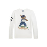 Yankees Polo Ralph Lauren Youth Sweater - White