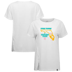 Minnesota Twins Levelwear Women's 2026 Spring Training Influx Ball Bold T-Shirt - White T-shirts