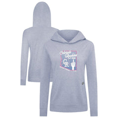 Colorado Rockies Levelwear Women's Relay Spring Training Sunrise Bold Hoodie - Light Blue Hoodies
