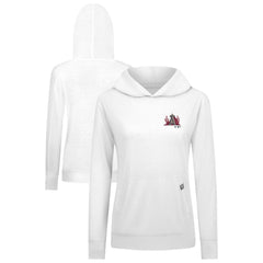 Los Angeles Angels Levelwear Women's Relay Spring Break Panoramic Bold Hoodie - White Hoodies