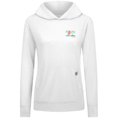 Baltimore Orioles Levelwear Women's Relay Spring Break Panoramic Bold Hoodie - White Hoodies
