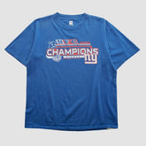 Super Bowl XLII NFL 2007 T-shirt - Blue T-shirts