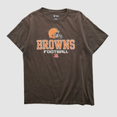 Cleveland Browns NFL 2010s T-shirt - Brown T-shirts