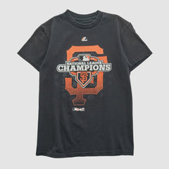 San Francisco Giants Majestic 2012 T-shirt - Black - Yth Vintage T-shirts