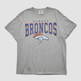 Denver Broncos NFL 2010s T-shirt - Heather Gray T-shirts