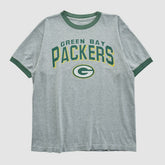 Green Bay Packers Reebok 2000s T-shirt - Heather Gray T-shirts