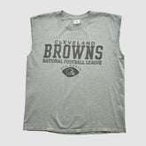 Cleveland Browns NFL 2000s Tank - Heather Gray Tanks