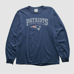 New England Patriots NFL 2010s Long Sleeve T-shirt - Navy T-shirts