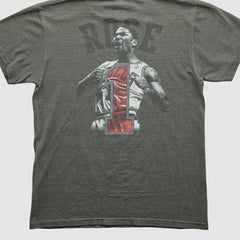 Chicago Bulls Majestic 2000s T-shirt Dark Heather Gray Vintage - Vintage