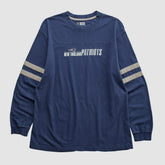 New England Patriots NFL 2000s Long Sleeve T-shirt - Navy T-shirts