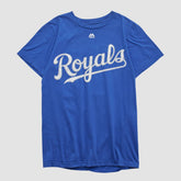 Kansas City Royals Majestic T-shirt - Blue - Yth XVintage T-shirts