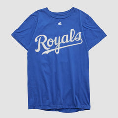 Kansas City Royals Majestic T-shirt - Blue - Yth XVintage T-shirts