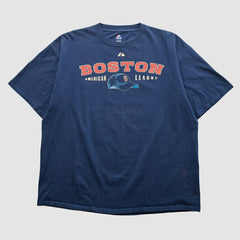 Boston Red Sox Majestic 2000s T-shirt - Navy - 2XVintage T-shirts