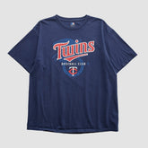 Minnesota Twins Genuine Merchandise 2000s T-shirt - Navy - XVintage T-shirts