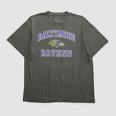 Baltimore Ravens NFL 2010s T-shirt - Dark Heather Gray T-shirts