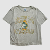 Green Bay Packers Champion 90s T-shirt - Heather Gray T-shirts