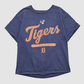 Detroit Tigers Delta 2000s T-shirt - Navy - XVintage T-shirts