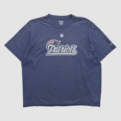 New England Patriots Reebok 2000s T-shirt - Navy T-shirts