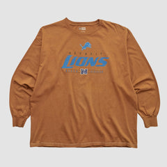 Detroit Lions NFL 2000s Long Sleeve T-shirt - Clay T-shirts