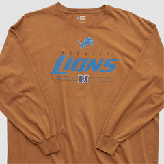 Detroit Lions NFL 2000s Long Sleeve T-shirt - Clay T-shirts