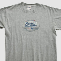 New England Patriots NFL 2000s T-shirt - Heather Gray T-shirts