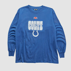 Indianapolis Colts NFL 2010s Long Sleeve T-shirt - Blue T-shirts
