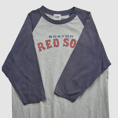 Boston Red Sox Lee Sport 2000s T-shirt - Heather Gray - Vintage T-shirts