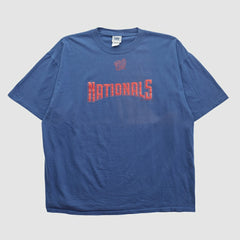 Washington Nationals Lee Apparel 2000s T-shirt - Navy - 3XVintage T-shirts