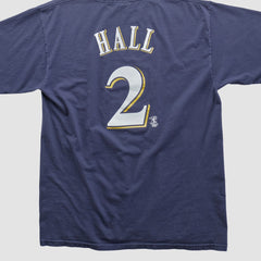Milwaukee Brewers Majestic 2000s T-shirt - Navy - Vintage T-shirts