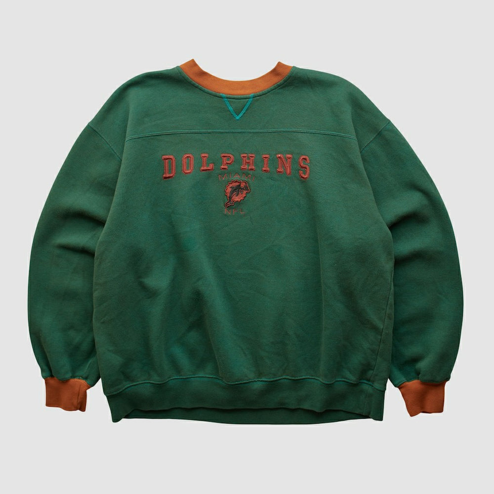 Miami Dolphins NFL 2000s Pullover Sweatshirt - Teal Pullover