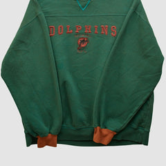 Miami Dolphins NFL 2000s Pullover Sweatshirt - Teal Pullover