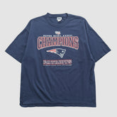 New England Patriots Lee Apparel 2002 T-shirt - Navy T-shirts