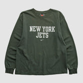 New York Jets 2000s Long Sleeve T-shirt - Green T-shirts