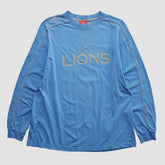 Detroit Lions NFL 2000s Long Sleeve T-shirt - Light Blue T-shirts