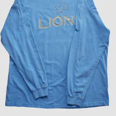 Detroit Lions NFL 2000s Long Sleeve T-shirt - Light Blue T-shirts